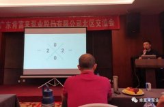 青岛德宇现代物流服务有限公司北部业务区召开年中会议